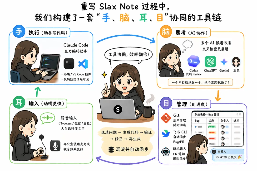 完全不懂编程的我们,通过 Vibe coding 重写了一个App (工具篇)