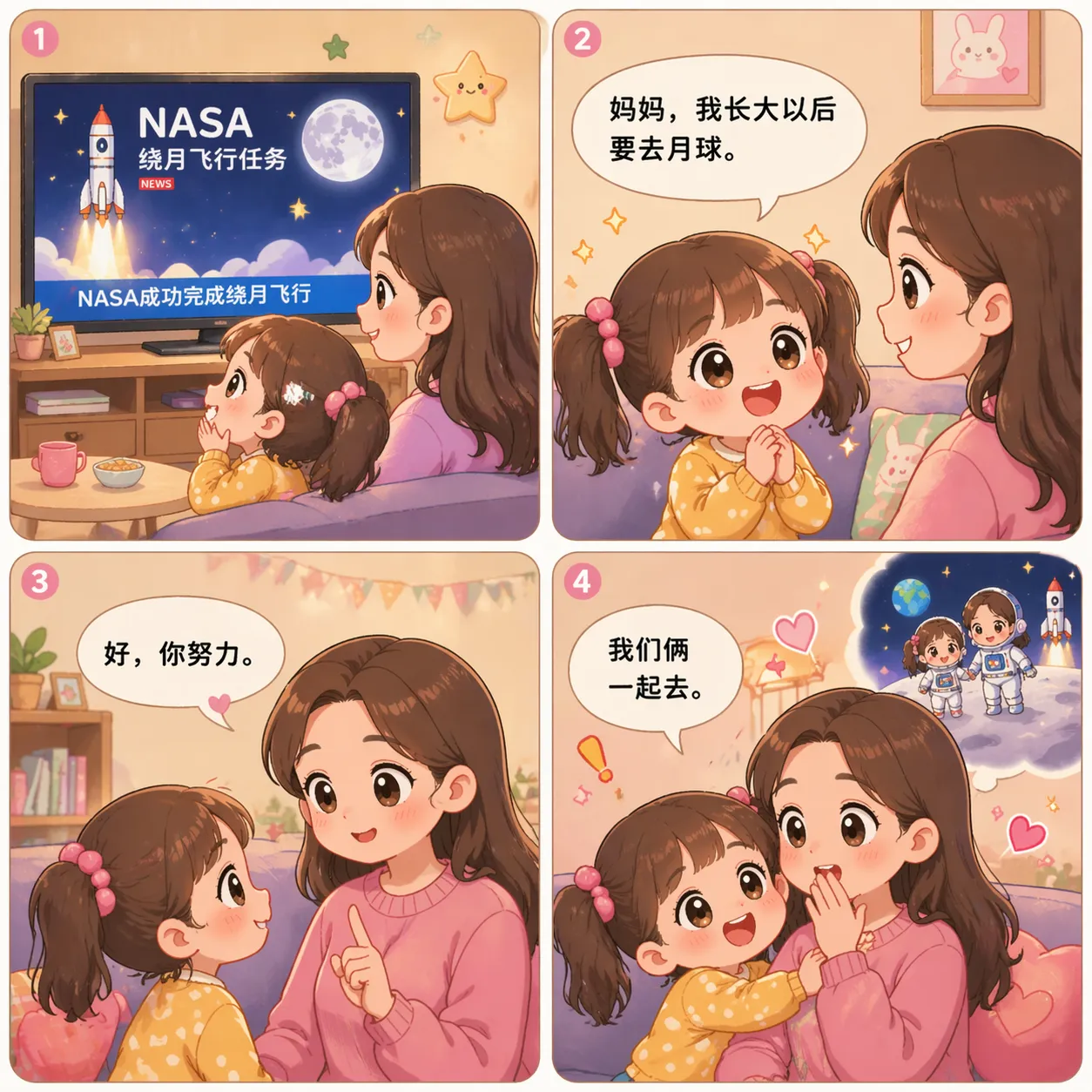 用 ChatGPT image 2 画亲子漫画