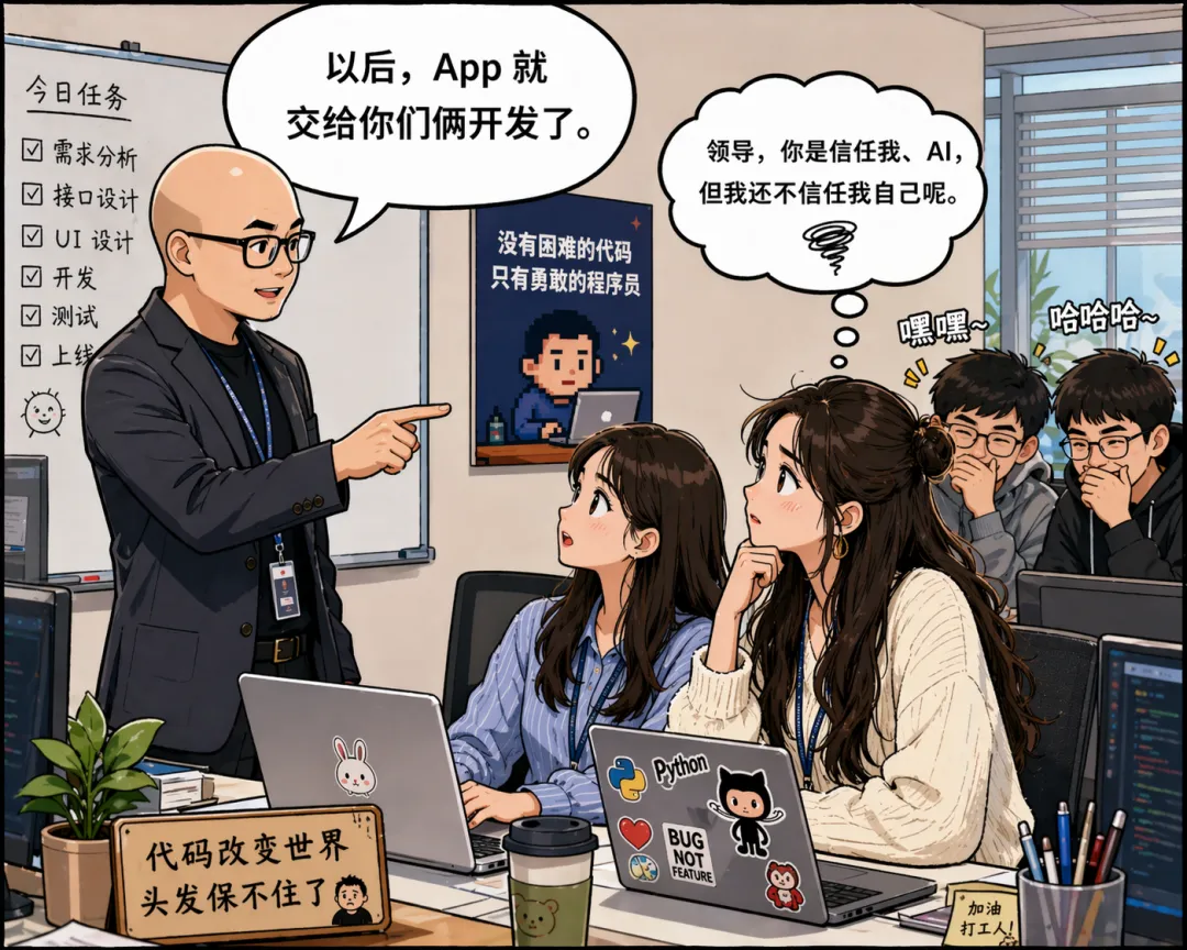 完全不懂编程的我们,通过 Vibe coding 重写了一个 App(感受篇)